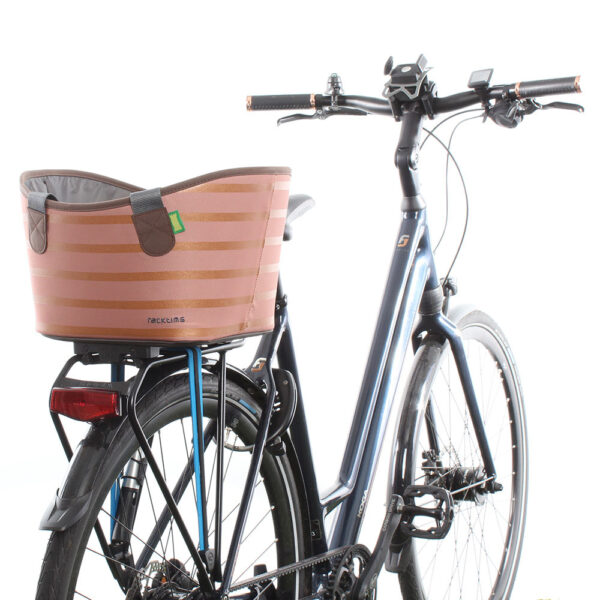 Fietsmand Agnetha 15L Rosegold